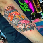 Смешные и весёлые рисунки тату с приколом 10.04.22 №0515 - fun tattoo tatufoto.com