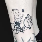 Смешные и весёлые рисунки тату с приколом 10.04.22 №0527 - fun tattoo tatufoto.com