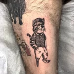 Смешные и весёлые рисунки тату с приколом 10.04.22 №0546 - fun tattoo tatufoto.com