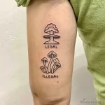 Смешные и весёлые рисунки тату с приколом 10.04.22 №0571 - fun tattoo tatufoto.com