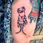 Смешные и весёлые рисунки тату с приколом 10.04.22 №0576 - fun tattoo tatufoto.com