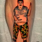 Смешные и весёлые рисунки тату с приколом 10.04.22 №0597 - fun tattoo tatufoto.com
