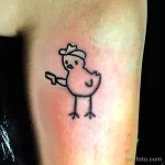 Смешные и весёлые рисунки тату с приколом 10.04.22 №0599 - fun tattoo tatufoto.com