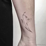 Фото тату цветок подснежника 19.04.22 №0022 - snowdrop flower tattoo tatufoto.com