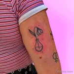 Фото тату цветок подснежника 19.04.22 №0119 - snowdrop flower tattoo tatufoto.com