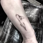 Фото тату цветок подснежника 19.04.22 №0180 - snowdrop flower tattoo tatufoto.com