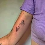 Фото тату цветок подснежника 19.04.22 №0186 - snowdrop flower tattoo tatufoto.com