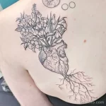 Фото тату цветок подснежника 19.04.22 №0217 - snowdrop flower tattoo tatufoto.com
