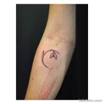 Фото тату цветок подснежника 19.04.22 №0229 - snowdrop flower tattoo tatufoto.com
