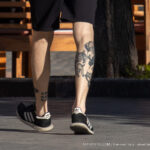 Тату руны и лиса внизу ног парня -Уличная тату-street tattoo-tatufoto.com 3