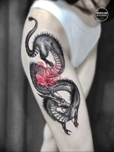 Фото девушек с тату и женских тату рисунков 28.05.22 №0084 - tatufoto.com