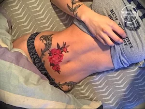 Фото девушек с тату и женских тату рисунков 28.05.22 №0133 - tatufoto.com
