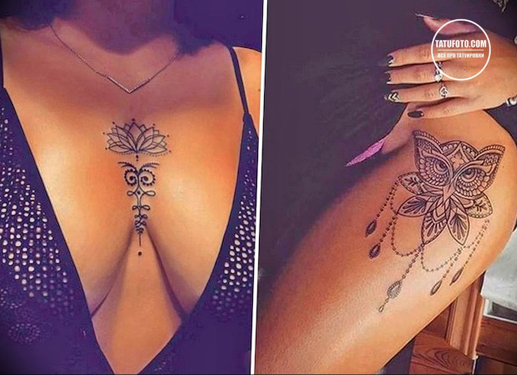 Фото девушек с тату и женских тату рисунков 28.05.22 №0173 — tatufoto.com