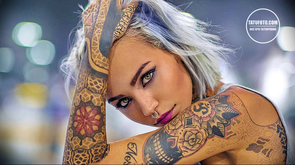 Фото девушек с тату и женских тату рисунков 28.05.22 №0235 — tatufoto.com
