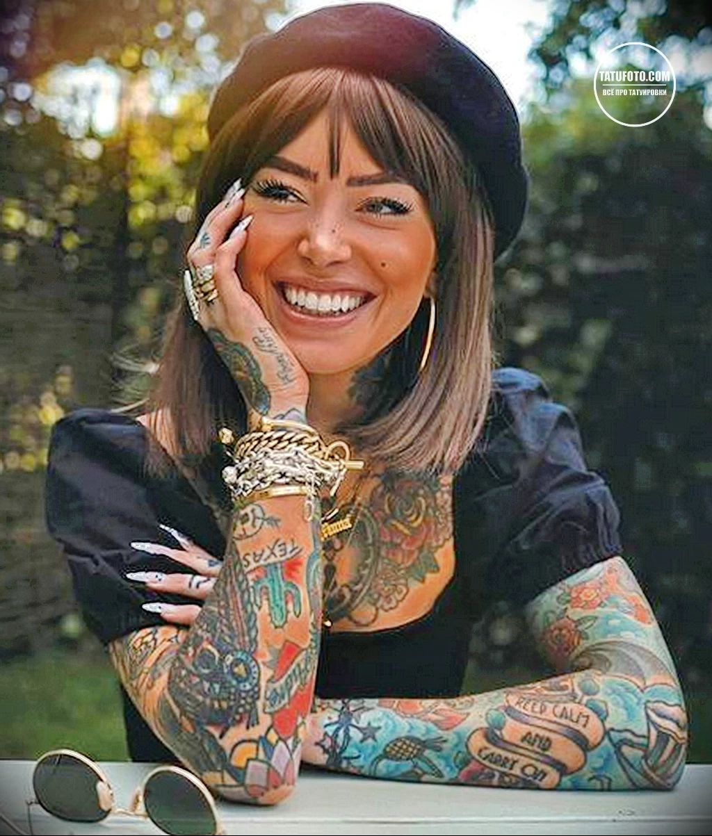 Фото девушек с тату и женских тату рисунков 28.05.22 №0241 — tatufoto.com