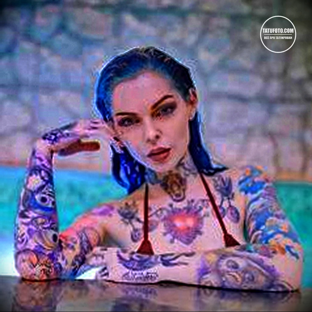Фото девушек с тату и женских тату рисунков 28.05.22 №0300 — tatufoto.com