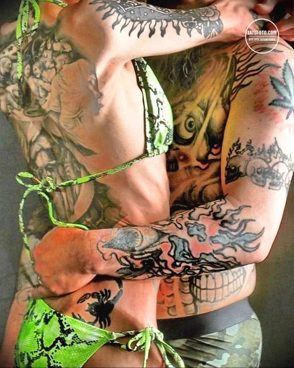 Фото девушек с тату и женских тату рисунков 28.05.22 №0496 — tatufoto.com