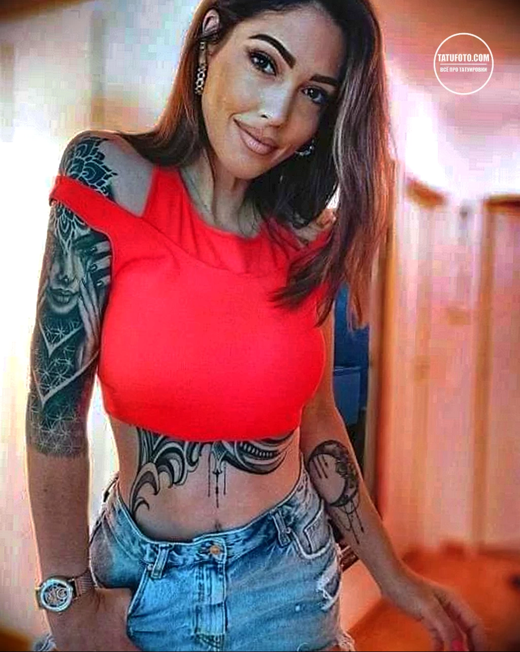 Фото девушек с тату и женских тату рисунков 28.05.22 №0554 — tatufoto.com