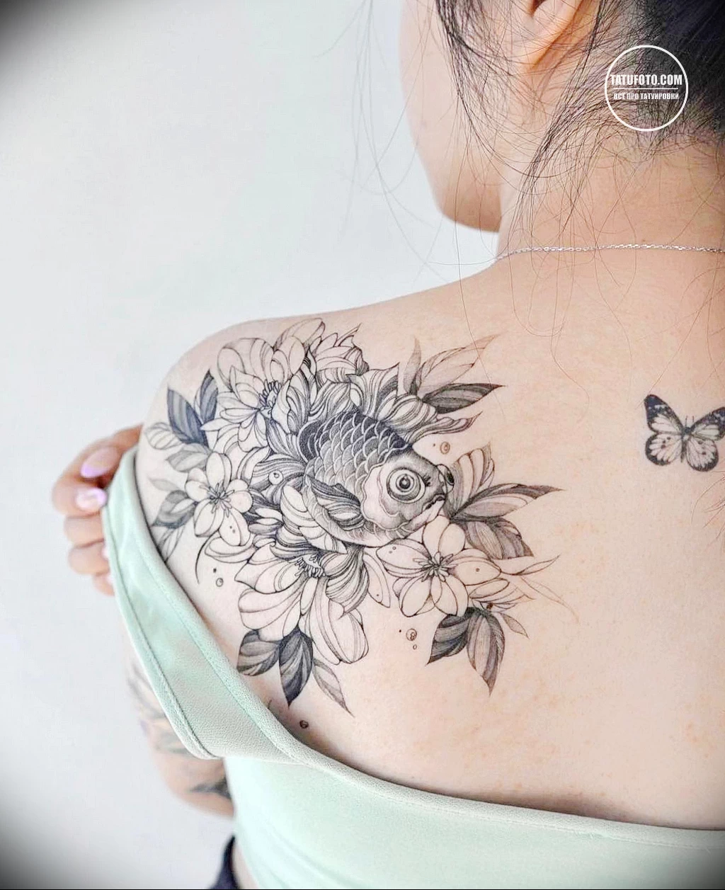 Фото девушек с тату и женских тату рисунков 28.05.22 №0566 — tatufoto.com