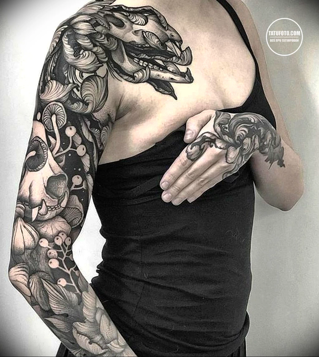 Фото девушек с тату и женских тату рисунков 28.05.22 №0603 — tatufoto.com