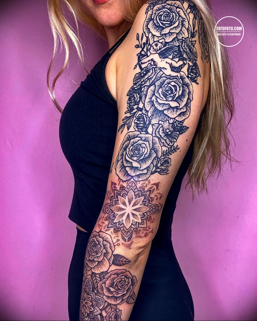 Фото девушек с тату и женских тату рисунков 28.05.22 №0615 — tatufoto.com