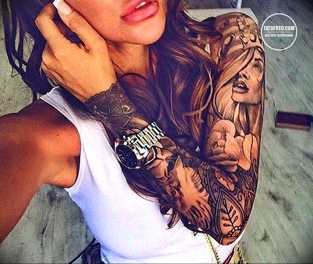 Фото девушек с тату и женских тату рисунков 28.05.22 №0738 — tatufoto.com