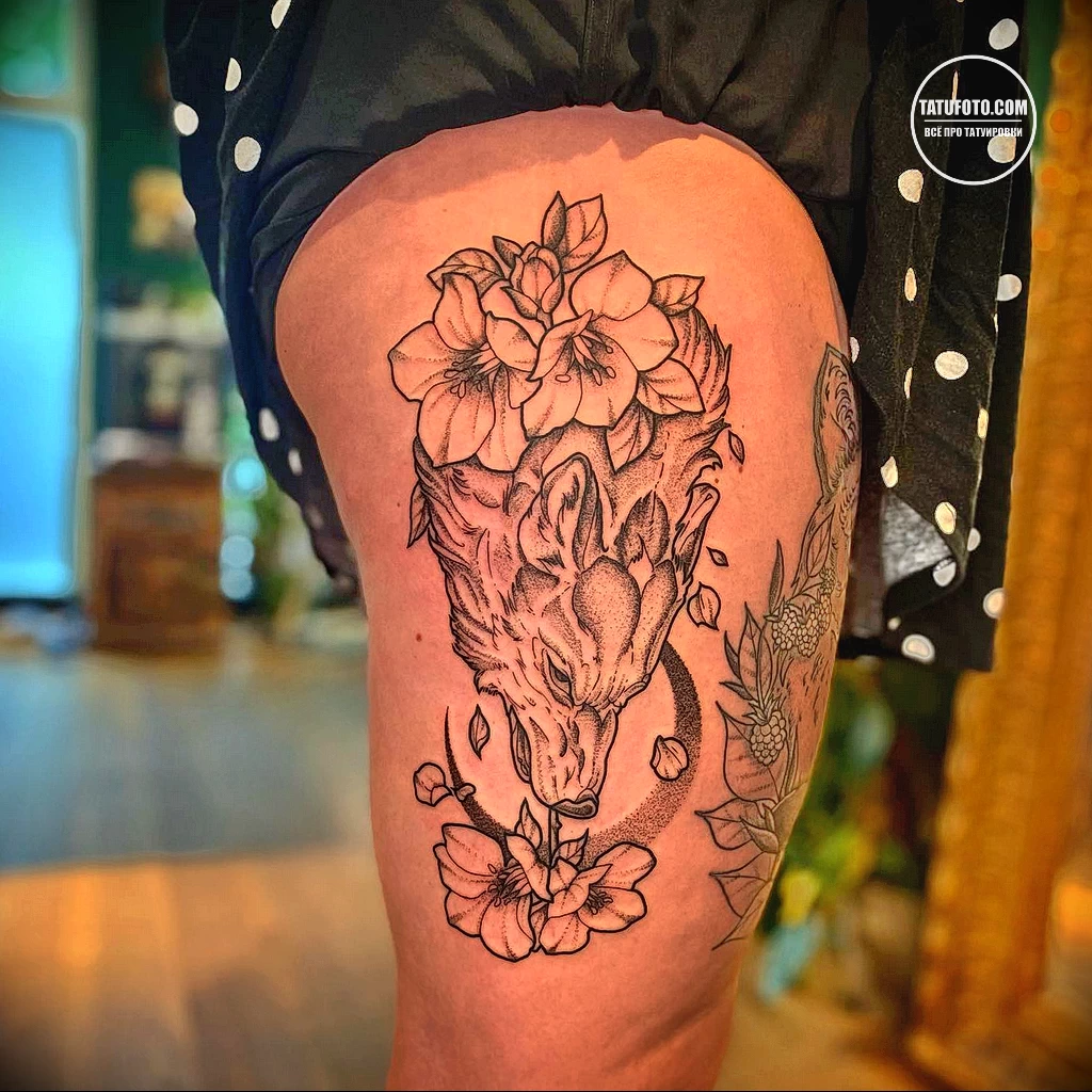 Фото девушек с тату и женских тату рисунков 28.05.22 №0784 — tatufoto.com
