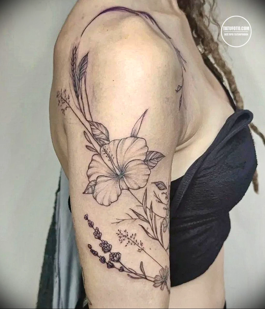 Фото девушек с тату и женских тату рисунков 28.05.22 №0813 — tatufoto.com