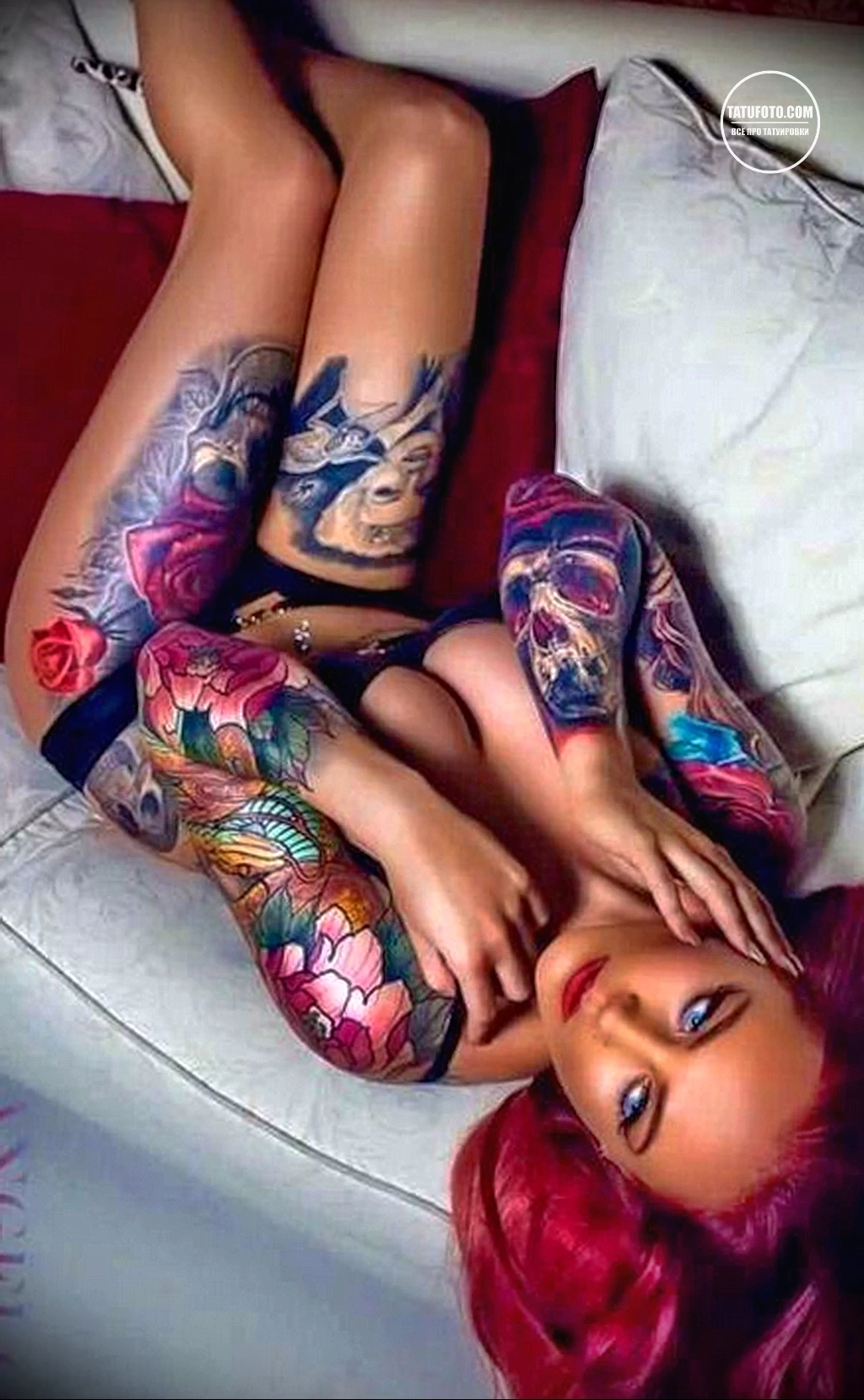 Фото девушек с тату и женских тату рисунков 28.05.22 №0876 — tatufoto.com