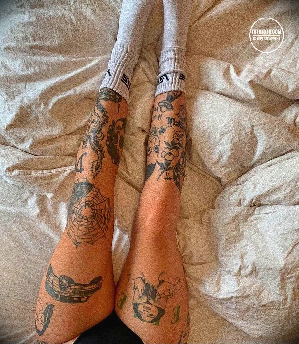 Фото девушек с тату и женских тату рисунков 28.05.22 №0887 — tatufoto.com