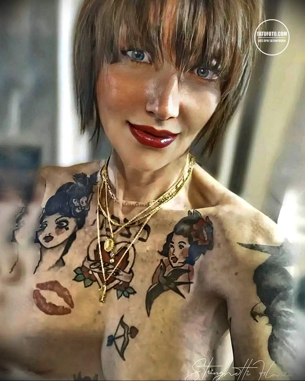 Фото девушек с тату и женских тату рисунков 28.05.22 №1070 — tatufoto.com