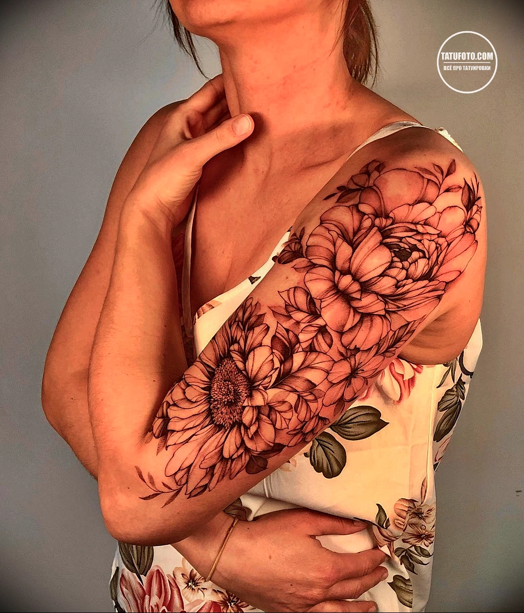 Фото девушек с тату и женских тату рисунков 28.05.22 №1197 — tatufoto.com