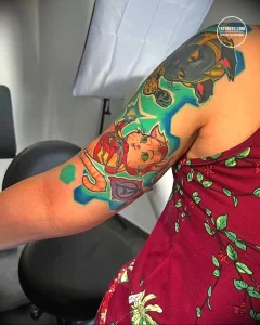 Фото девушек с тату и женских тату рисунков 28.05.22 №1828 - tatufoto.com