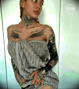 Фото девушек с тату и женских тату рисунков 28.05.22 №2177 - tatufoto.com