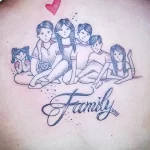 Фото тату про семью 15.05.22 №0019 - Family tattoo photo tatufoto.com