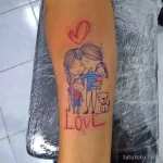 Фото тату про семью 15.05.22 №0022 - Family tattoo photo tatufoto.com