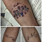 Фото тату про семью 15.05.22 №0399 - Family tattoo photo tatufoto.com