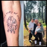 Фото тату про семью 15.05.22 №0501 - Family tattoo photo tatufoto.com