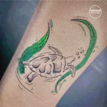Фото тату черепаха 18.05.22 №0001 - turtle tattoo tatufoto.com