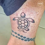 Фото тату черепаха 18.05.22 №0036 - turtle tattoo tatufoto.com