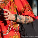 Цветные тату с рыбами на руке девушки -Уличная тату-street tattoo-24052022-tatufoto.com 3