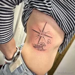 интересный рисунок татуировки 09.05.22 №0003 - interesting tattoo design tatufoto.com