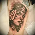интересный рисунок татуировки 09.05.22 №0045 - interesting tattoo design tatufoto.com