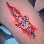 интересный рисунок татуировки 09.05.22 №0048 - interesting tattoo design tatufoto.com