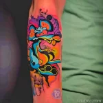 интересный рисунок татуировки 09.05.22 №0056 - interesting tattoo design tatufoto.com