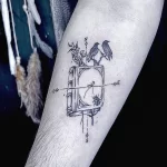интересный рисунок татуировки 09.05.22 №0062 - interesting tattoo design tatufoto.com