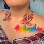 интересный рисунок татуировки 09.05.22 №0071 - interesting tattoo design tatufoto.com
