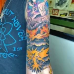 интересный рисунок татуировки 09.05.22 №0080 - interesting tattoo design tatufoto.com