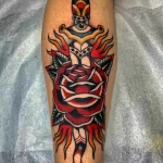 интересный рисунок татуировки 09.05.22 №0083 - interesting tattoo design tatufoto.com