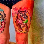интересный рисунок татуировки 09.05.22 №0102 - interesting tattoo design tatufoto.com